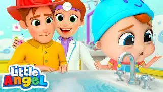 Boo Boo Bath Song | Nursery Rhymes for kids - Little Angel