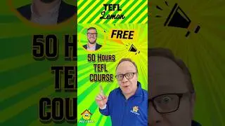 FREE 50 Hours TEFL Course | Link in Description #tefl