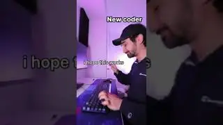 New programmer vs pro developer #shorts