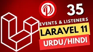 Part 35 | Laravel 11 Tutorial Series in Urdu/Hindi | Events and Listeners | @perfectwebsolutions