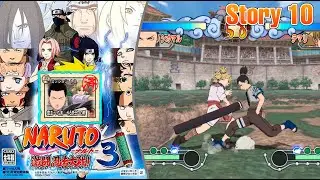 Naruto: Gekitou Ninja Taisen! 3 - Story 10: Shikamaru VS Temari (RUS)