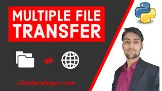 Multiple File Transfer using TCP Socket in Python | Folder Transfer using TCP Socket in Python