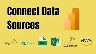 CONNECT Data Sources in Power BI | Power BI Tutorial For Beginners