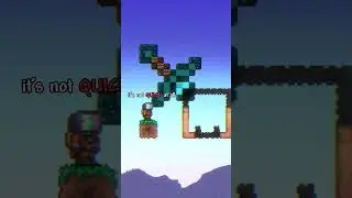 QUICK Minecraft Steve Head - Building Ideas in Terraria 😵#terraria