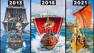 Evolution of SHIP in Assassin's Creed Games (2007-2021)