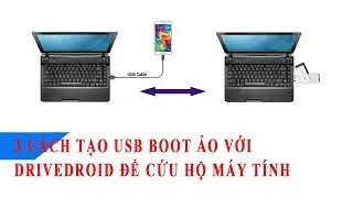 3 CÁCH TẠO USB BOOT ẢO CHO ANDROID ROOT BẰNG DRIVEDROID - P1