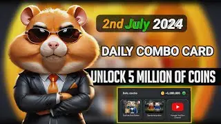 Hamster Kombat Daily Combo Card Today 5M Coins 2nd July 2024