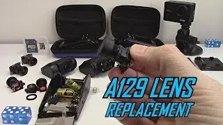 How to Replace A129 Lens Module Disassemble Dash Cam