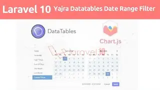 Yajra Datatables Date Range Filter Laravel 10 Tutorial Video