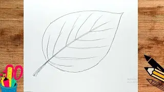 Simple Drawing Of Fall Leaves