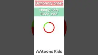 Dictionary Order | Word Order