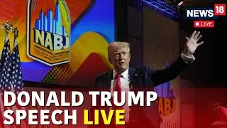 Donald Trump Speech | Trump Speak In Atlanta Live | JD Vance Trump Campaign Live | Trump Live | N18G