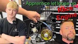 I trust apprentice to build race engine and guess what happened?