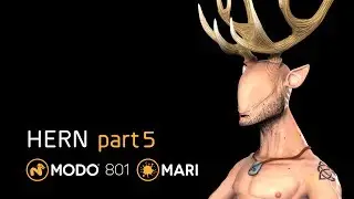 Tutorial Bonus: Mythical Character Creation in Modo: Part 5 Time-lapse