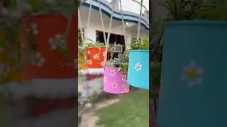 Wax ke dabbe in my garden #shorts #ytshorts #diygarden #diyideas #balconygarden #terracegarden #diy