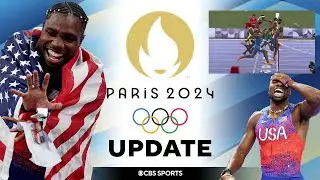 Noah Lyles WINS GOLD In Mens 100M In PHOTO FINISH I CBS Sports