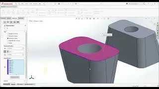 Solidworks Tutorial - Ruled Surface Types