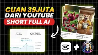 Edan! 10-40juta/Bulan dari Short FULL Pake Ai di Youtube | Cara dapat Uang dari Youtube 2024 Terbaru