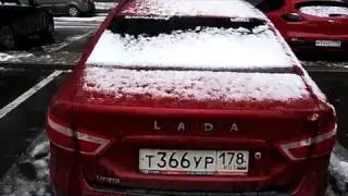 Газовые упоры крышки багажника на Лада Веста