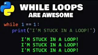 While loops in Python are easy ♾️