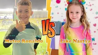 Mateo Ronaldo (CR7's Son) VS Like Nastya Transformation ★ From Baby To 2024