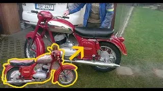 Jawa 350 354 1958 - renovace - Classic Bike