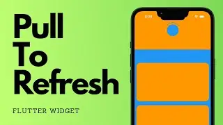 📱 Animated Pull To Refresh in Flutter - Flutter Widgets