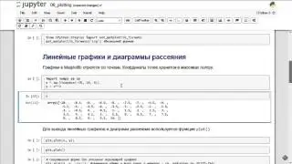 Основы построения графиков в Matplotlib