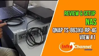 Review & Setup Server Storage NAS QNAP TS-863XU-RP-4G [ Part#1]