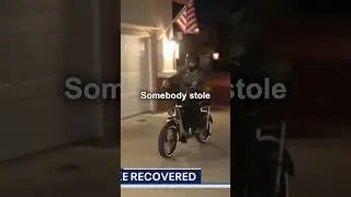 Police are upset over this stolen ebike recovered with an Airtag 