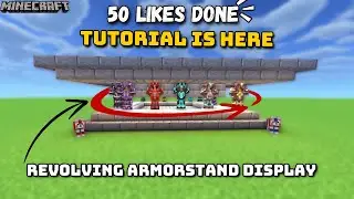 Revolving Armorstand Tutorial for Minecraft