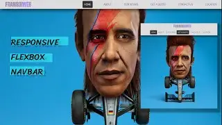 Responsive Navigation Menu Bar Tutorial using Flexbox | HTML and CSS