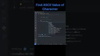 JavaScript Program to Find ASCII Value of Character #codesecret #programming