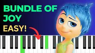 EASY! Inside Out - Bundle of Joy | Piano Tutorial | BEGINNER