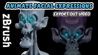 How to Animate Facial Expressions in zBrush