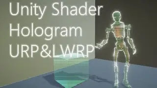 Unity VFX - Shader Hologram Effect - Downloadable