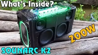 What's Inside SOUNARC K2 200W Bluetooth Speaker