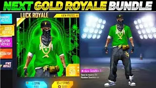 NEXT GOLD ROYALE BUNDLE IN FREE FIRE MAX | NEW GOLD ROYALE BUNDLE | HIP HOP GOLD ROYALE BUNDLE