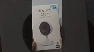 Ezviz c1c b indoor wifi camera introduction and unboxing video #shorts