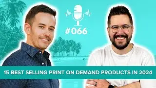 Best Selling Print On Demand Products in 2024 | #66