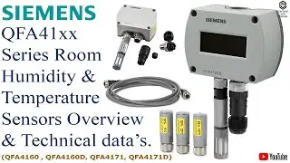 #Siemens QFA4171 Room Humidity & Temperature Sensors / #hvac