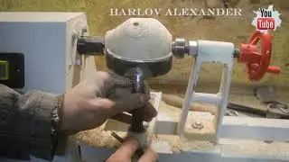 3 способа точения шаров из дерева на токарном станке. 3 ways of turning balls in wood on a lathe