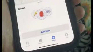 The new feature Find my item in Find my app on iPhone 12