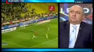 GÖKMEN ÖZDENAK KÜFÜR DİREKTEN DÖNDÜ TELEGOL 2010