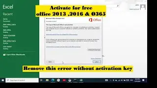 Microsoft office activation wizard | Fix Product Activation Failed | MS Office error #office