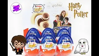 Гарри Поттер теперь и в Киндерах (Киндер Джой)! Unboxing New Surprise Kinder Joy Harry Potter.