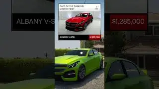 ✅ТОП 5 САМЫХ БЫСТРЫХ 4 ДВЕРНЫХ АВТОМОБИЛЕЙ В GTA 5 Online #shorts