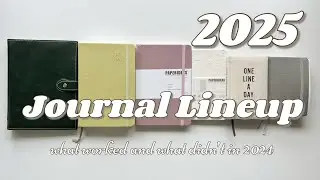 2025 Planner and Journal Lineup ✿ Reflections On My 2024 Journals ✿ What Worked and What Didn't