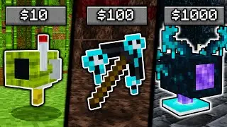 Minecraft Manhunt, But I Can Buy Custom Weapons...