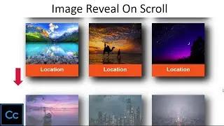 Image Reveal On Scroll | JQuery & CSS animation